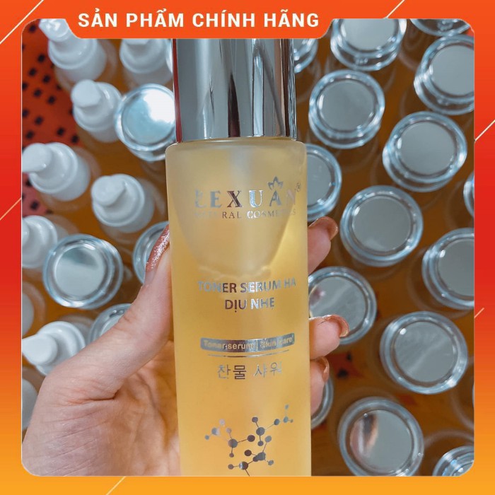 Toner HA dịu nhẹ Lê Xuân Cosmetic 120ml - Toner cấp ẩm làm dịu da Toner cho da hỗn hợp da dầu mụn da nhạy cảm