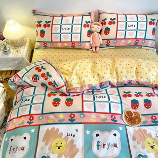  [SALE SHOCK] Chăn ga cotton 100% set 4 món