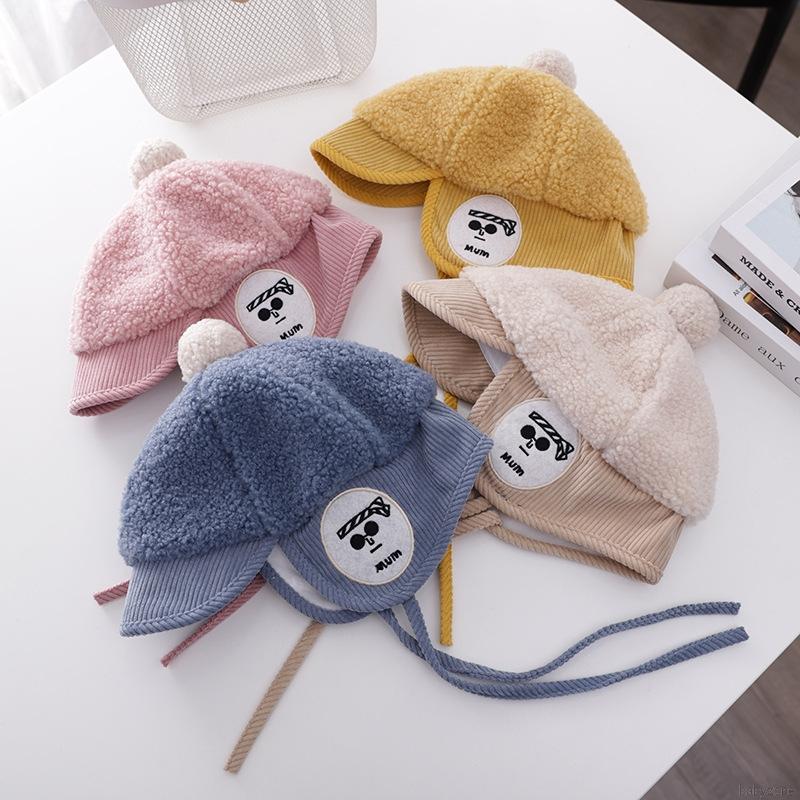 Mũ Giữ Ấm Tai Thời Trang Mùa Đông Xinh Xắn Dành Cho Bé