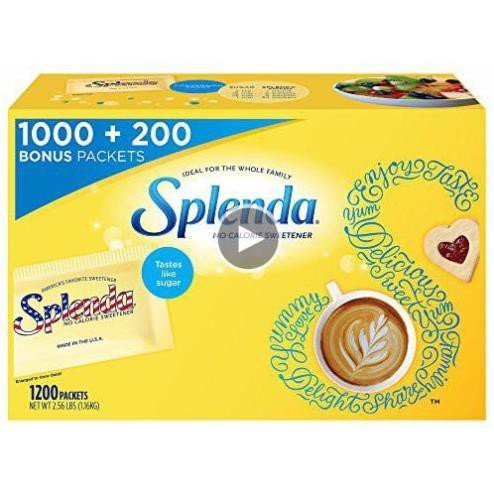 100 gói đường ăn kiêng Splenda Mỹ