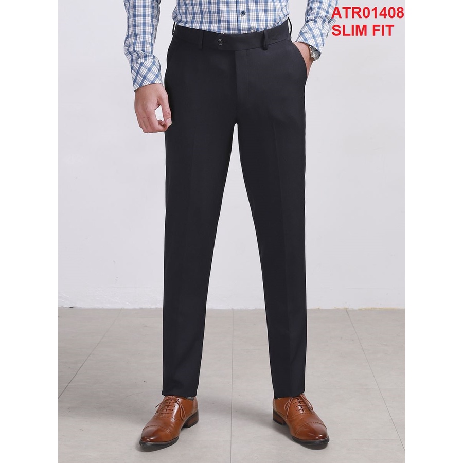 Quần Âu Aristino Không Nhăn Nhẹ Mát Form Slim ATR01508