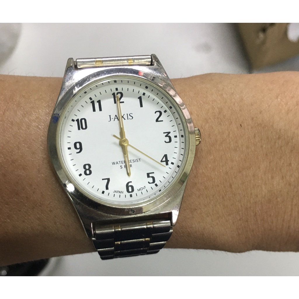 Đồng hồ nam hiệu Jaxis Nhật size 34mm