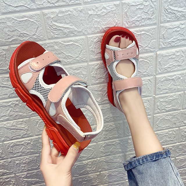 Giày sandal ulzzang phản quang siêu hot