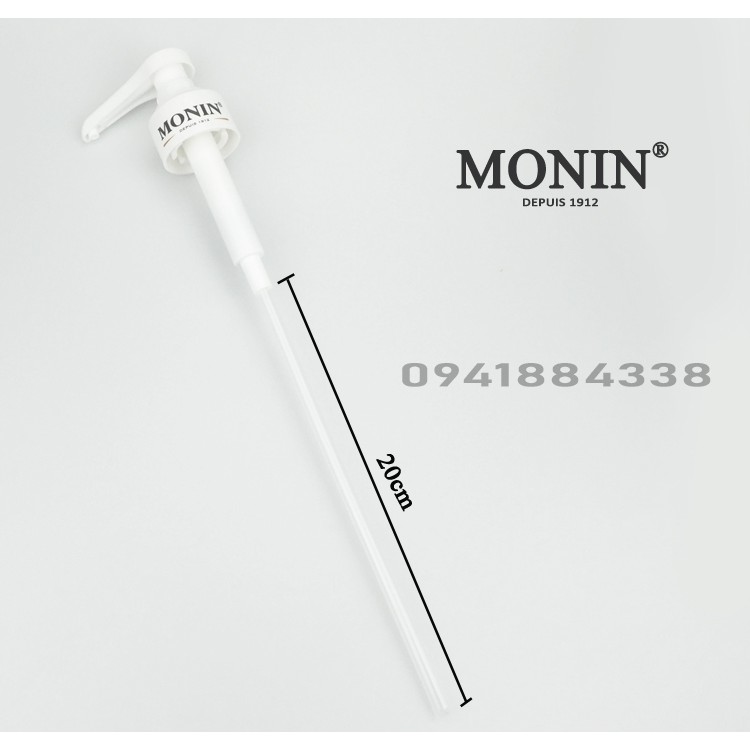 Vòi bơm sirô Monin chính hãng (Pump Syrup Monin 10ML)