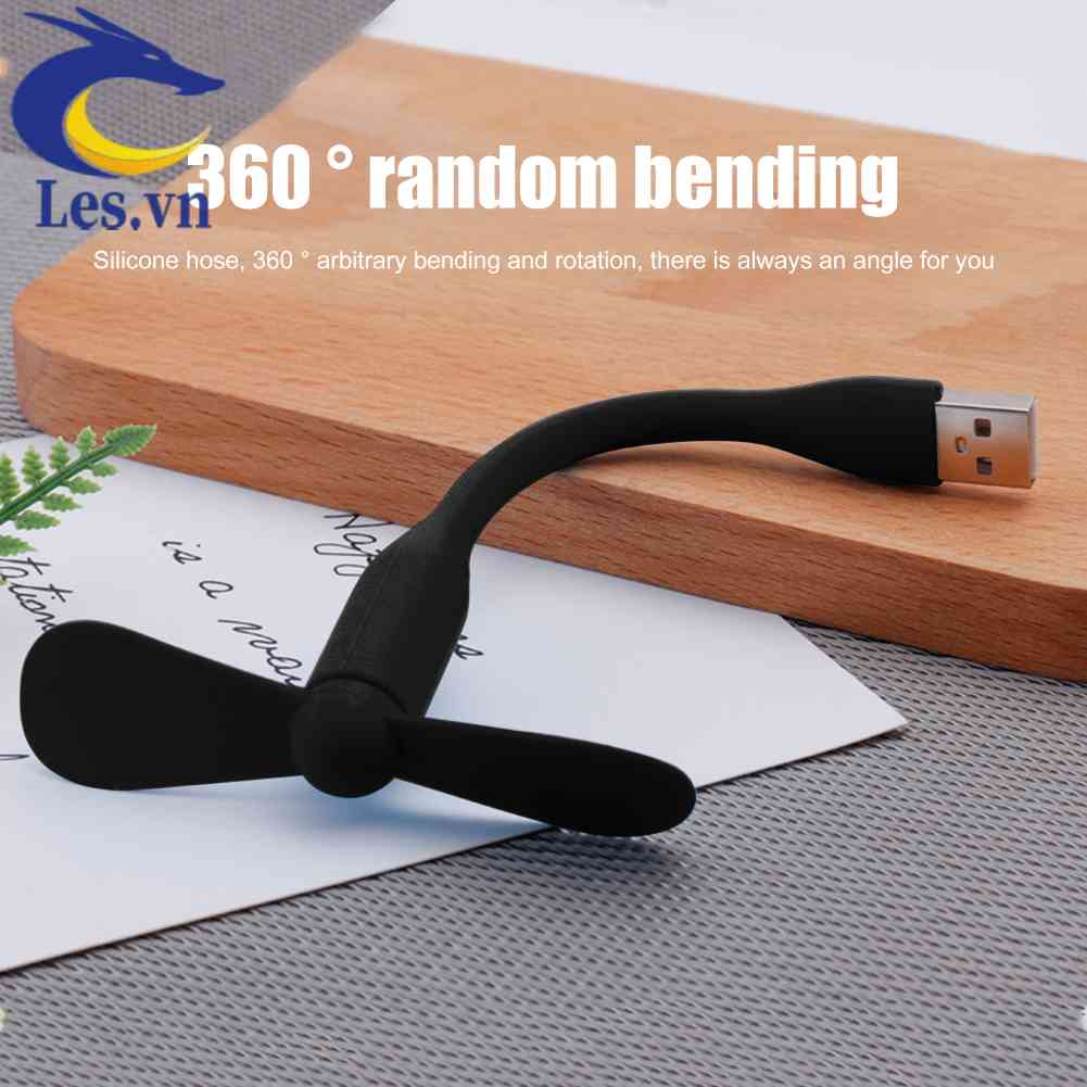 Quạt Mini Làm Mát Cổng Sạc USB Cho Điện Thoại / Notebook / Máy Tính