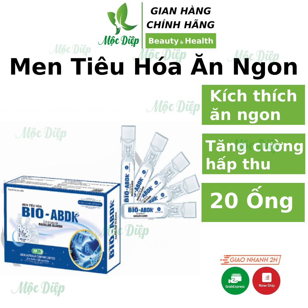 Men tiêu hóa cho người lớn - cho bé Bio ABDK ❤️CHÍNH HÃNG👍 giảm rối loạn tiêu hóa men tiêu hóa enterogermina