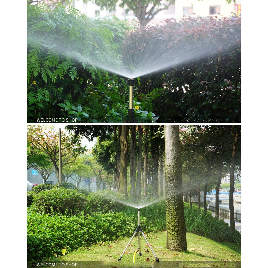 Béc phun sương bằng đồng nguyên chất hình cánh quạt ( ren ngoài 21mm) bán kính lên tới 6-8 mét ( 1 béc) - HV Store 348