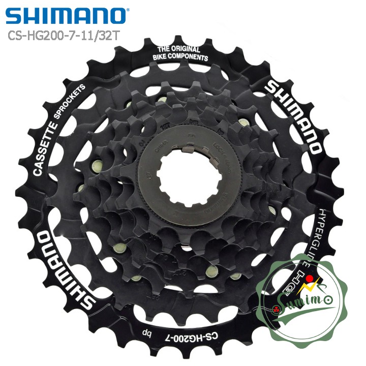 Líp xe đạp - Líp thả Shimano CS-HG200 7 Speed - Chính hãng