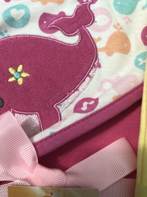 Chăn ủ cotton có mũ  - chăn ủ vuông cho bé sơ sinh