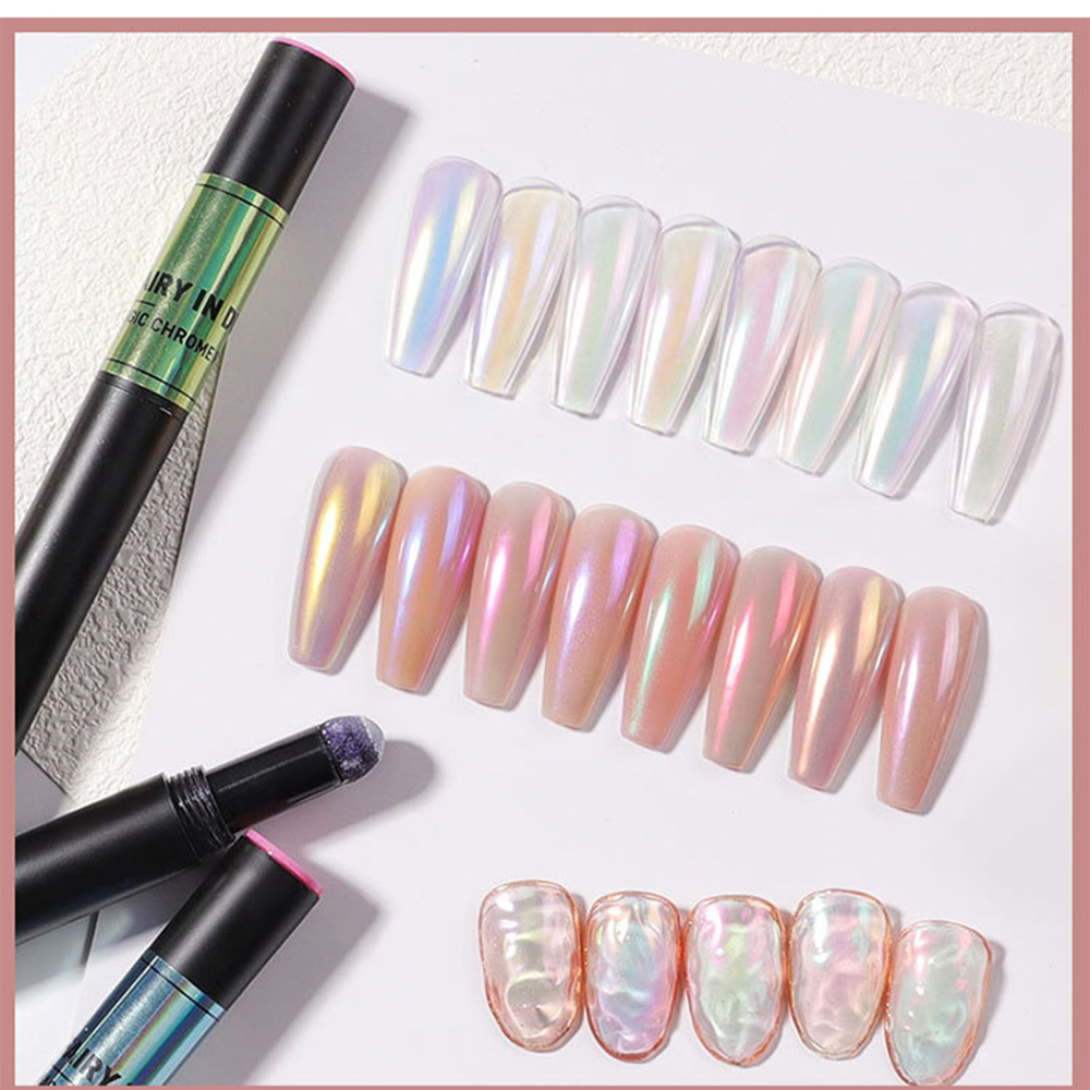 Bút Trang Trí Móng Tay Air Cushion Hiệu Ứng Gương Lấp Lánh Ấn Tượng