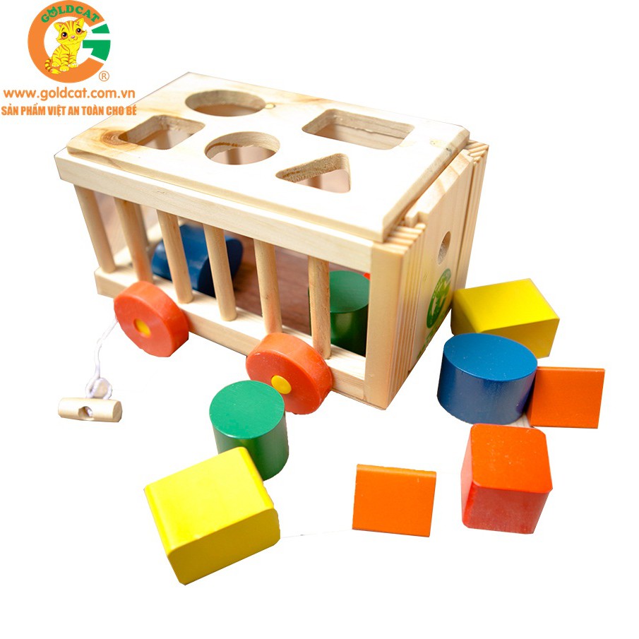 [SIÊU SALE] Đồ chơi cho bé-Cũi thả hình GOLDCAT