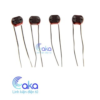 Set 10 Quang Trở 5mm cảm biến ánh sáng CDS