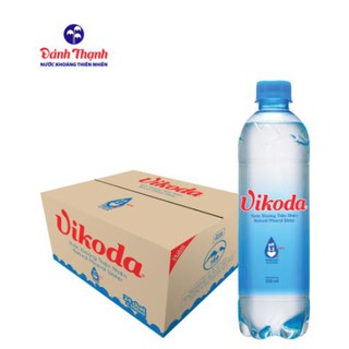 Thùng 24 chai Nước Khoáng Kiềm Thiên Nhiên Vikoda 500ml