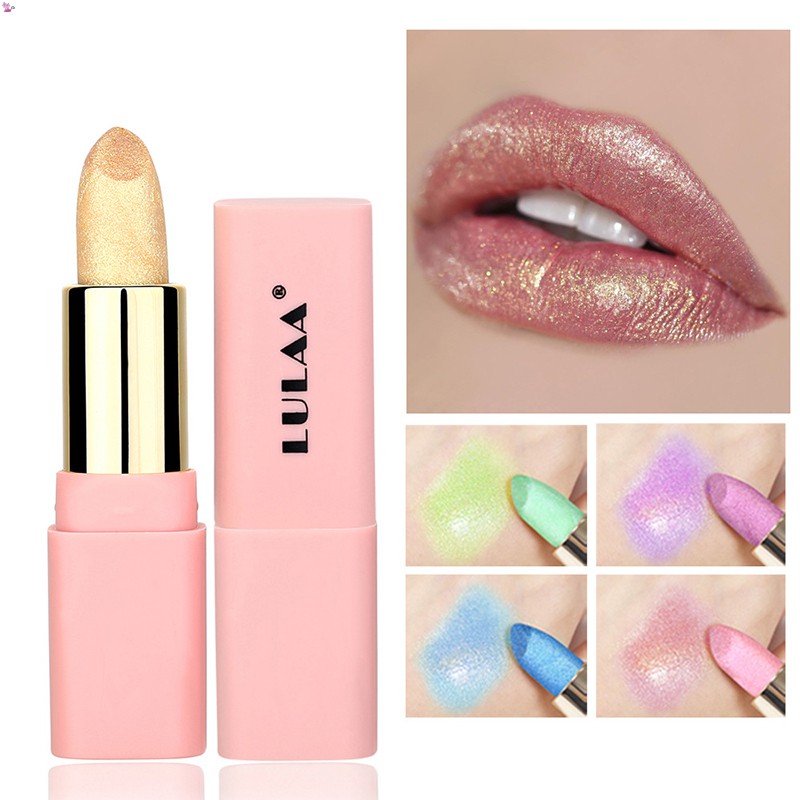 (Hàng Mới Về) Son Môi Ánh Kim Nhiều Màu Sắc Tùy Chọn Chống Nước Lâu Trôi | BigBuy360 - bigbuy360.vn