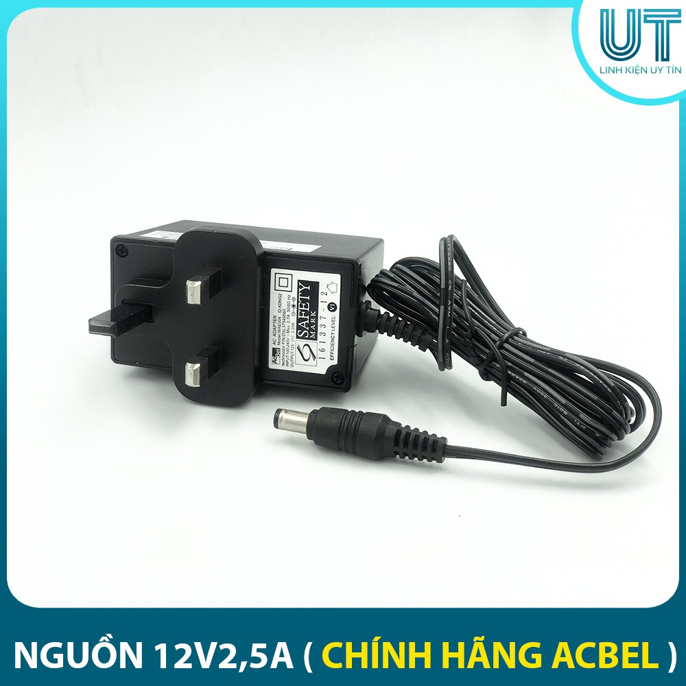 Nguồn Adapter 12V 2.5A chính hãng Acbel