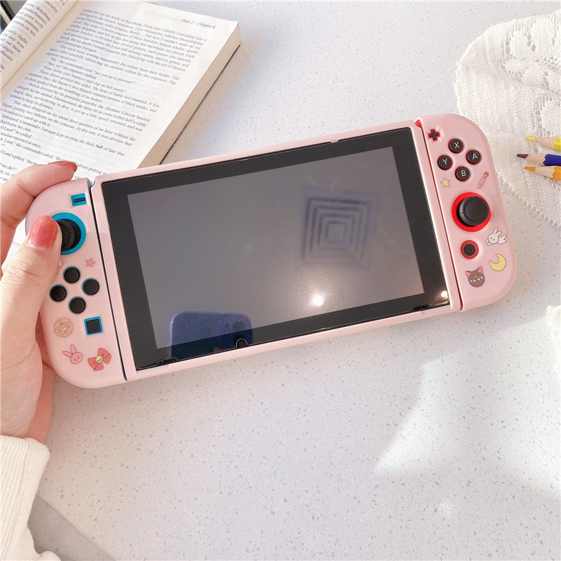 SAILOR MOON Mềm Vỏ Tpu Bảo Vệ Máy Chơi Game Nintendo Switch Ns Hình Thủy Thủ Mặt Trăng Jon-con Snap On