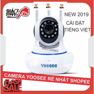[ SIÊU SỐC]Camera YooSee HD720 - 3 Anten Siêu nét