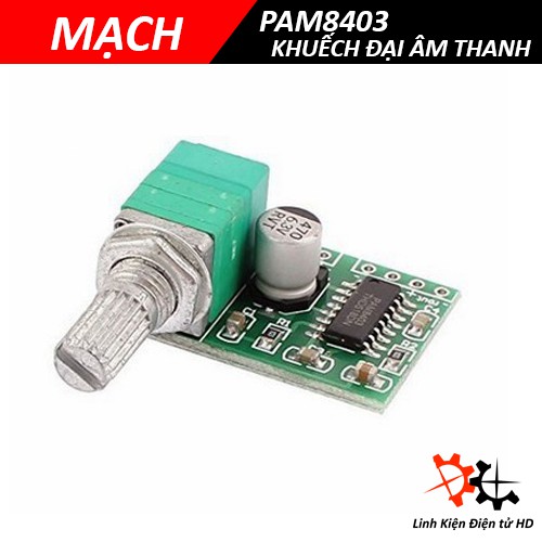 Mạch Khuếch Đại Âm Thanh PAM8403 2x3W 5V Có Chỉnh Volume