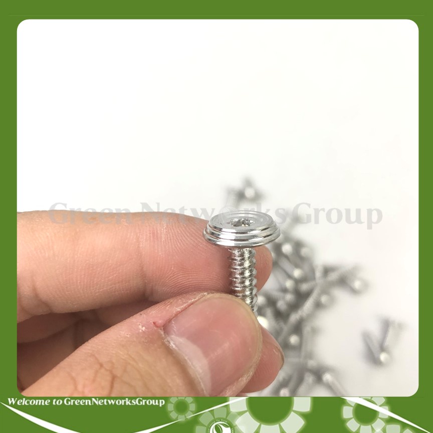 Ốc salaya xoắn 5ly dàn áo đầu lục giác bông Greennetworks ( 1 cái )