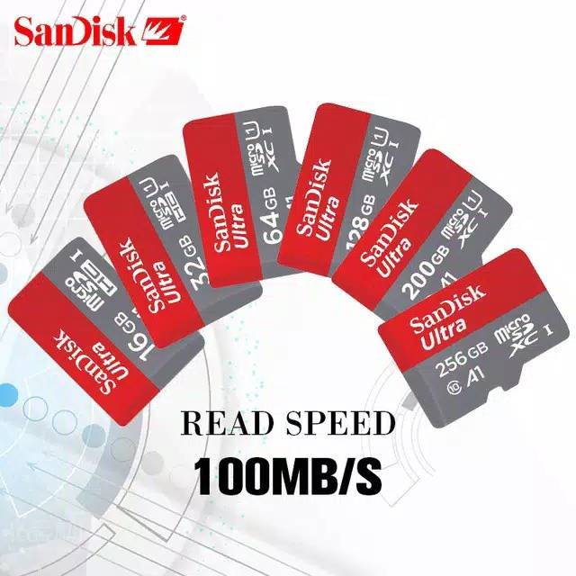 Thẻ Nhớ Sandisk Ultra 16gb 32gb 64gb 128gb