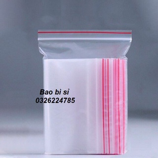 Túi zip chỉ đỏ