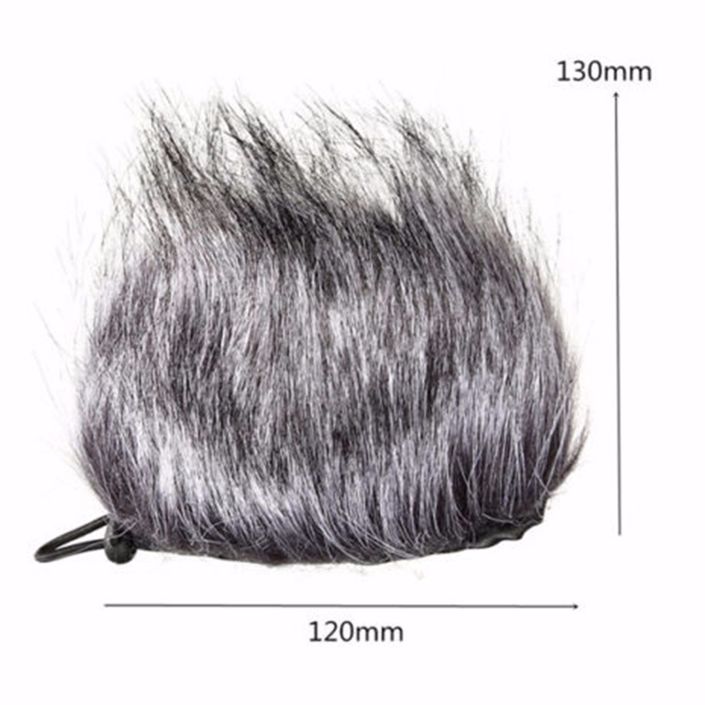 Vỏ bọc micro bằng lông chắn gió giảm tiếng ồn dành cho Zoom H2N H4N