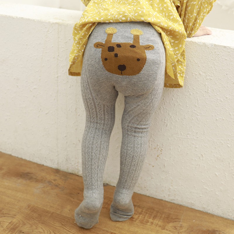 Quần Legging Hoạ Tiết Hoạt Hình Đáng Yêu Cho Bé Gái