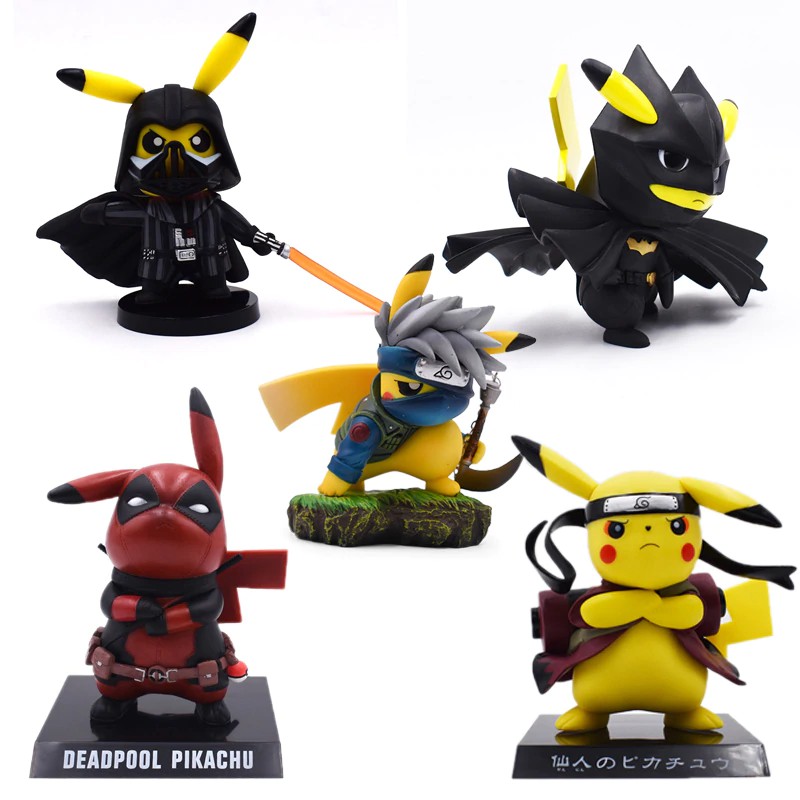 Mô hình đồ chơi nhân vật pikachu trong phim hoạt hình &quot; Naruto &quot;