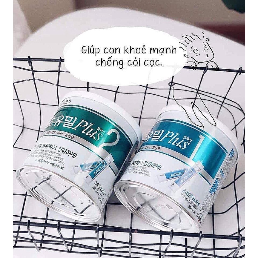 Sữa non ildong Hàn số 1 và 2 hộp 100 gói