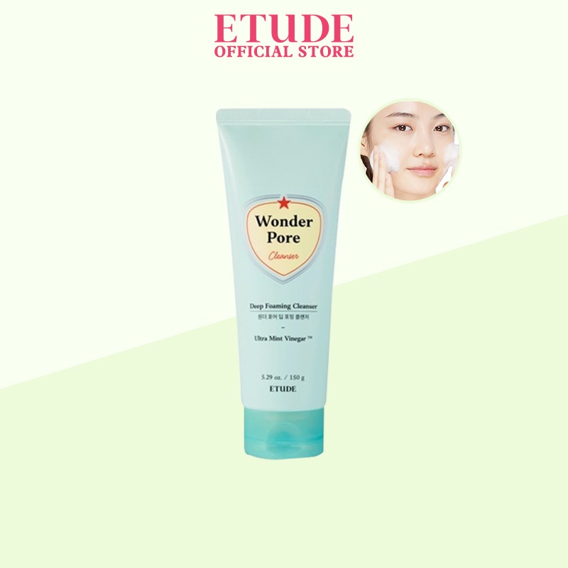 Sữa rửa mặt sạch sâu ETUDE giúp làm sạch lỗ chân lông hiệu quả chất lượng cao 150g