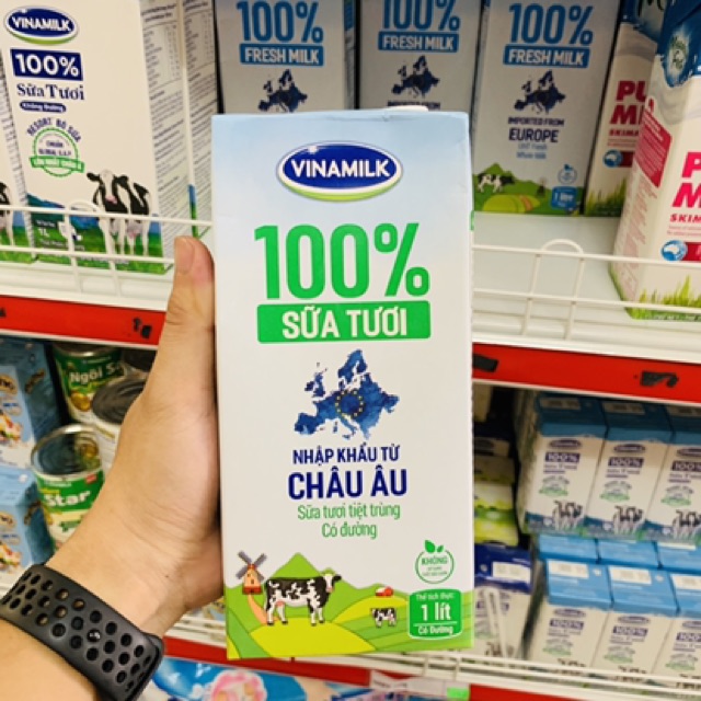 [COMBO 6 hộp] Sữa Vinamilk 1 lít