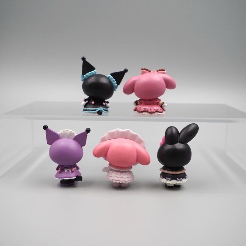 Set 5 mô hình nhân vật hoạt hình My Melody Kuromi