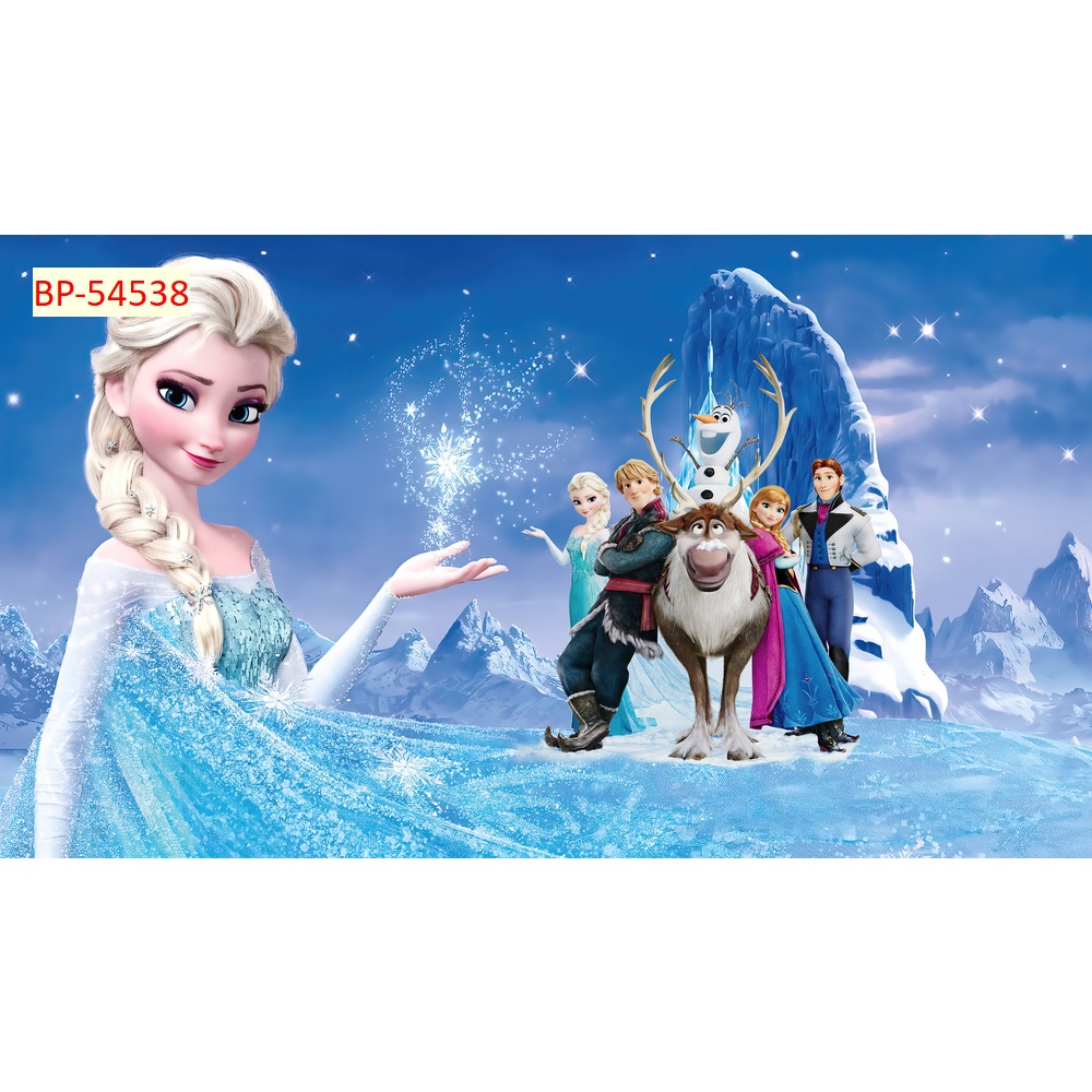 Tranh Dán Tường Phòng Trẻ Em Hình Công Chúa chất liệu chống thấm nước