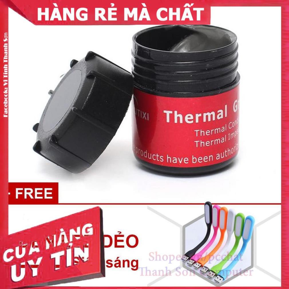 KEO TẢN NHIỆT HỦ XÁM + TẶNG ĐÈN LED USB - Linh Kiện Phụ Kiện PC Laptop Thanh Sơn