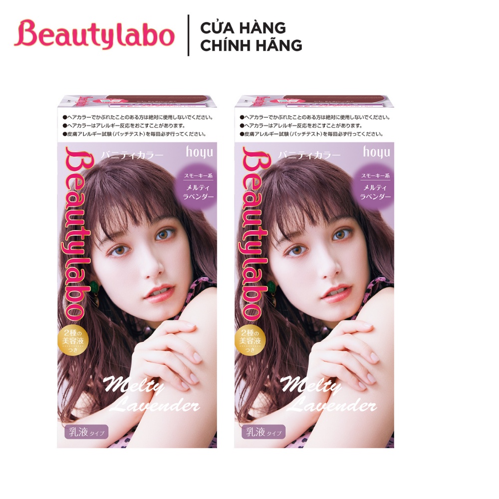 Combo 2 hộp Kem Nhuộm Tóc Thời Trang Beautylabo Vanity 80ml