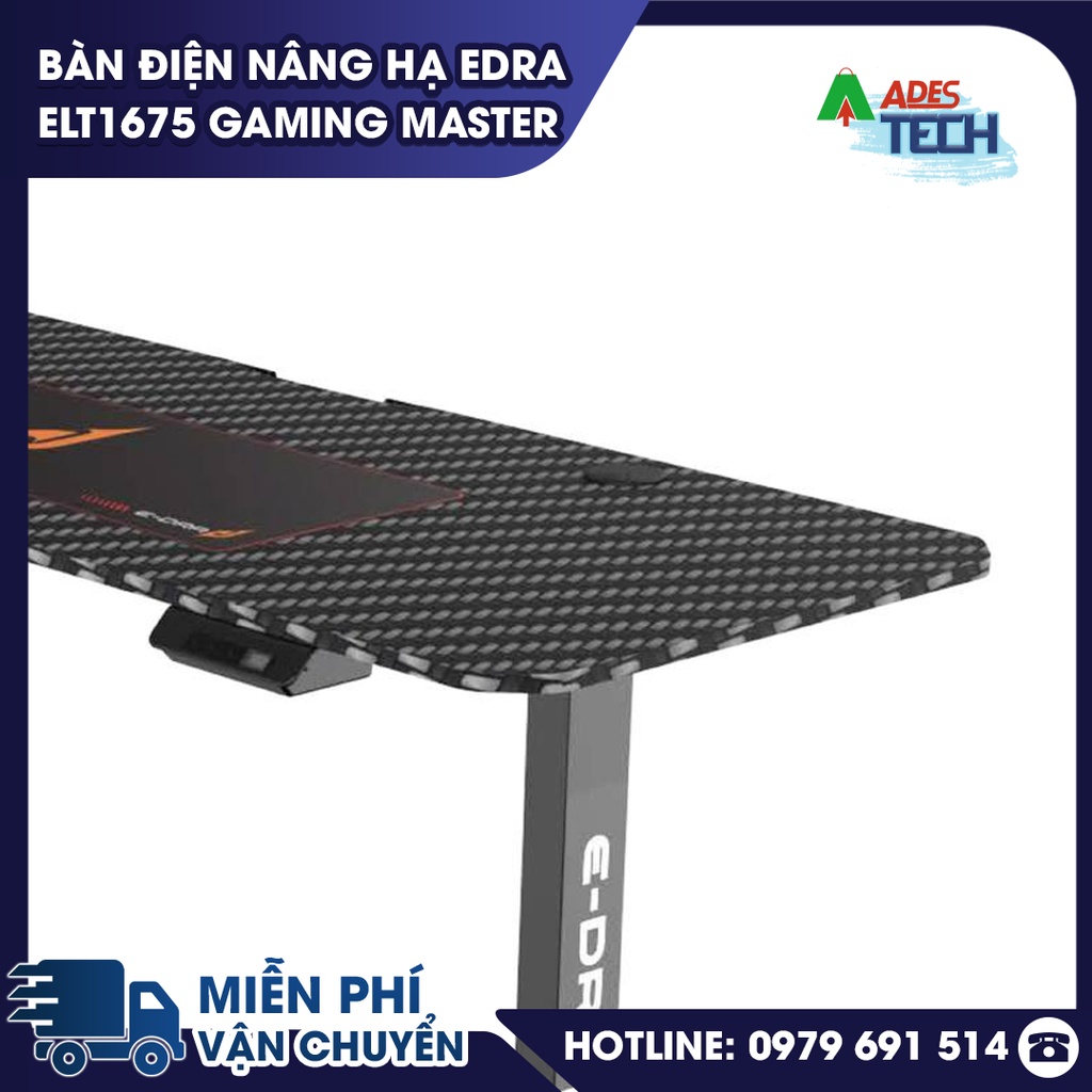 Bàn điện nâng hạ EDra ELT1675 Gaming Master - Bảo hành 12 tháng