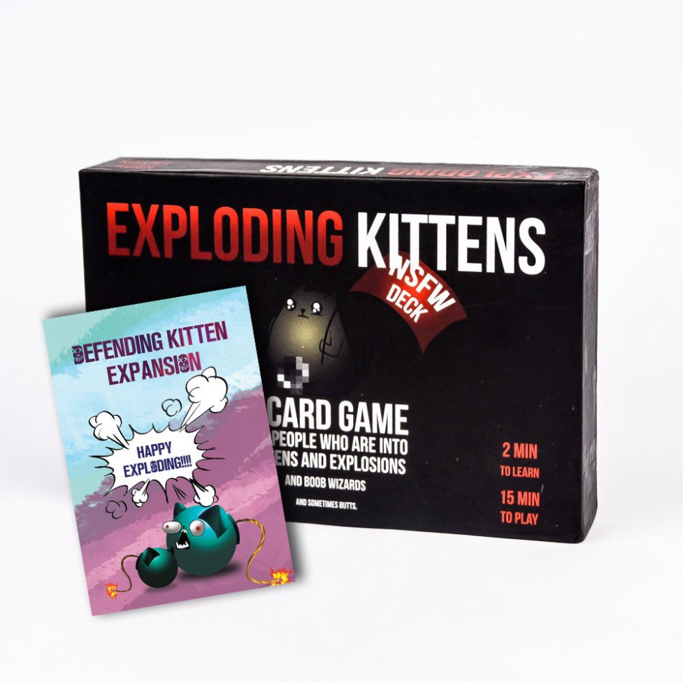 Combo Exploding Kittens Mèo nổ phòng thủ 18+