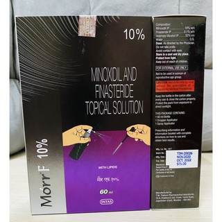 Thuốc mọc tóc Minoxidil & Finasteride 10% - Morr F10