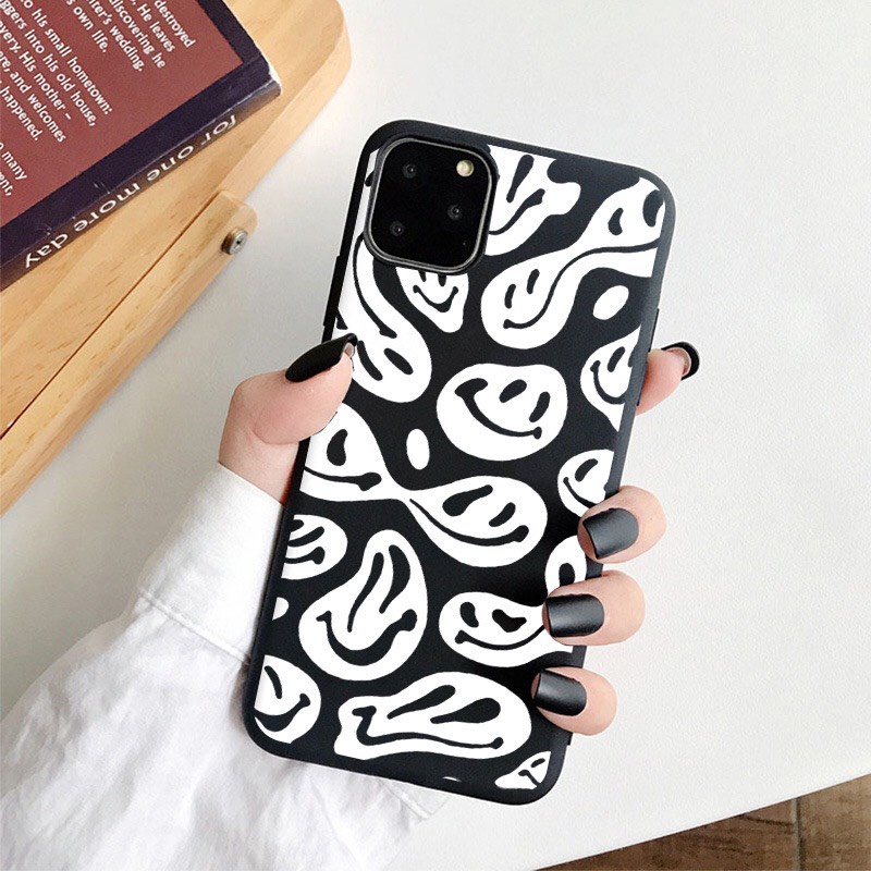 Ốp lưng iphone Mặt cười Drew cho iphone 13 pro max 11 12 pro max mini x r s max 6 s 7 8 plus