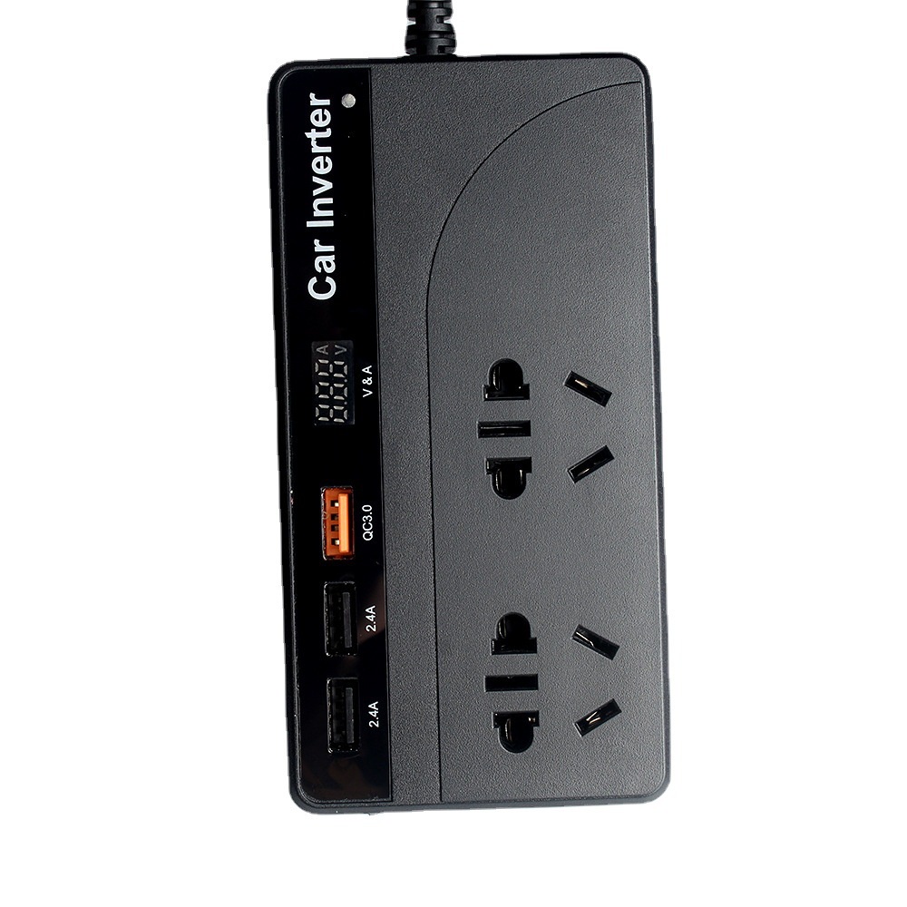 Bộ Chuyển Đổi Nguồn Điện DC 12V Sang AC 110V/220V 200W