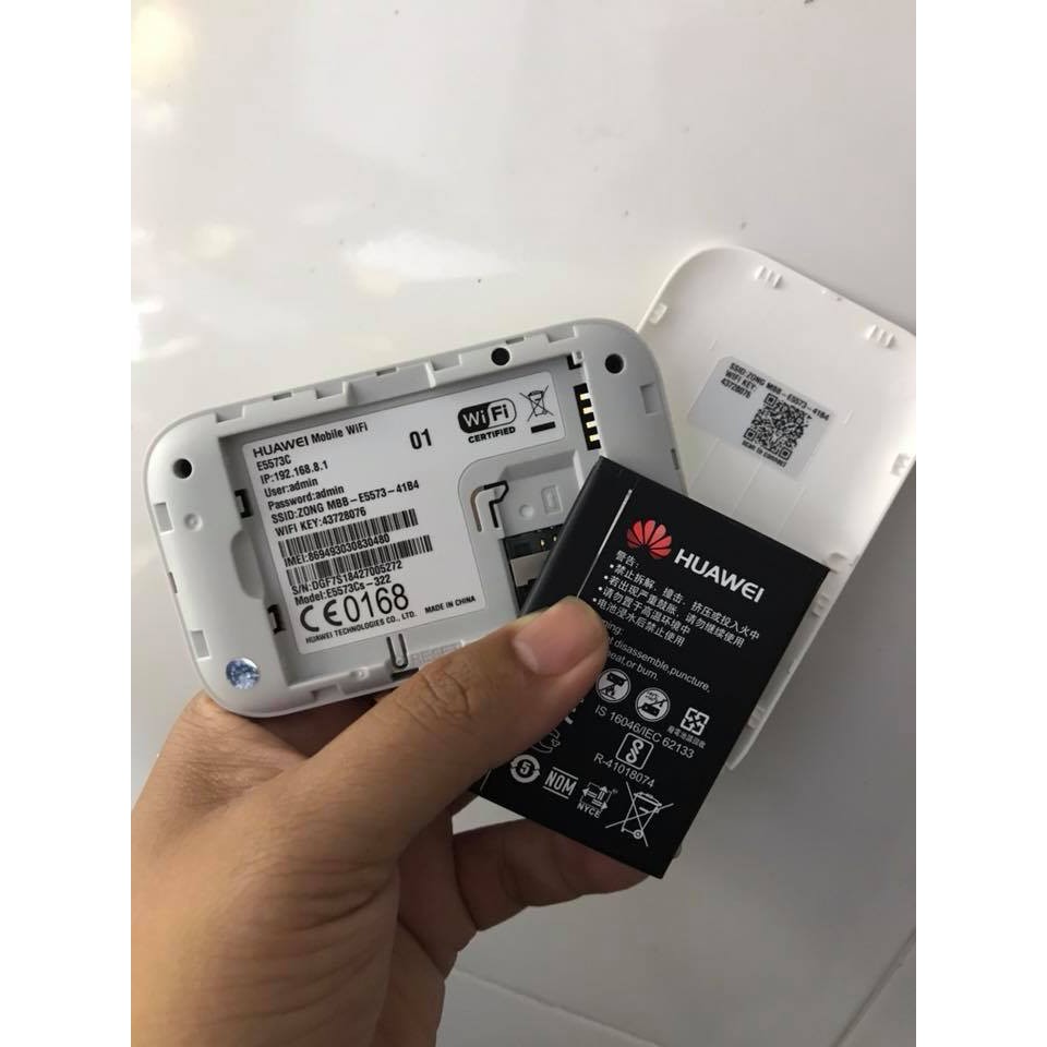 Bộ Phát Wifi 4G Huawel E5573C - Telenor 4G Zong Bolt