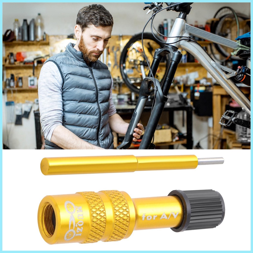 Van Bơm Hơi Bằng Hợp Kim Nhôm Cho Xe Đạp