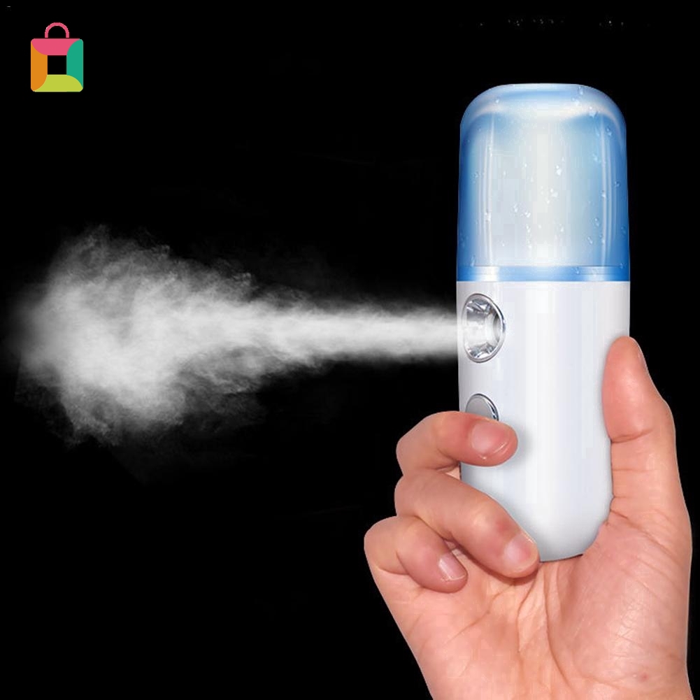 [Hàng mới về] Dụng cụ phun sương nano mini dùng dưỡng ẩm da mặt 30ml