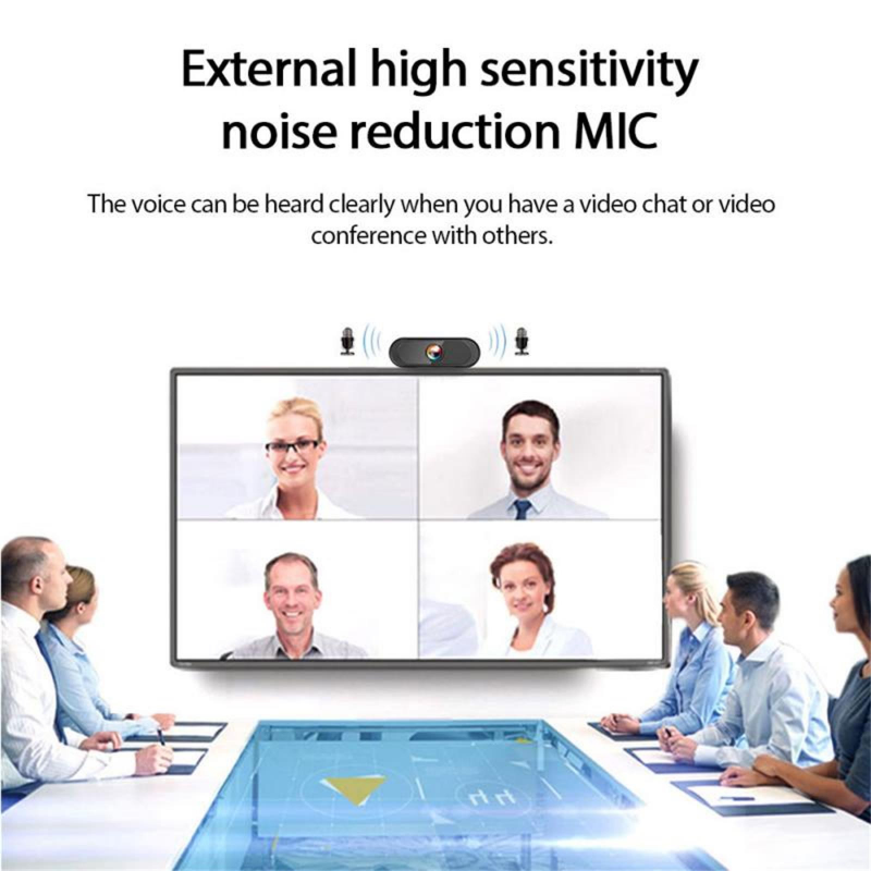 Webcam 1080p Hd Với Micro 45 Độ Và Phụ Kiện Đa Năng | BigBuy360 - bigbuy360.vn