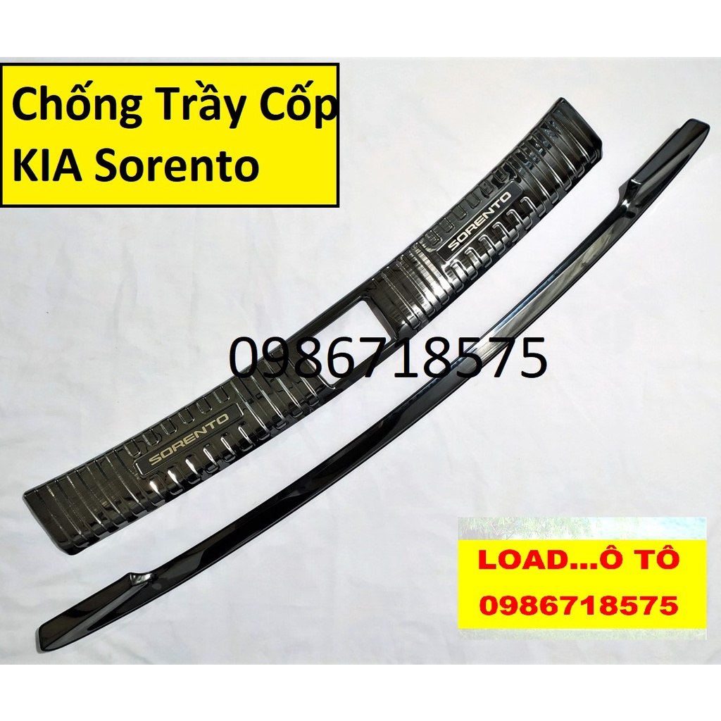 Chống Trầy Cốp Trong Ngoài Xe KIA Sorento 2022-2021 Vân Titan Cao Cấp, Có Sẵn Keo Dán 3M