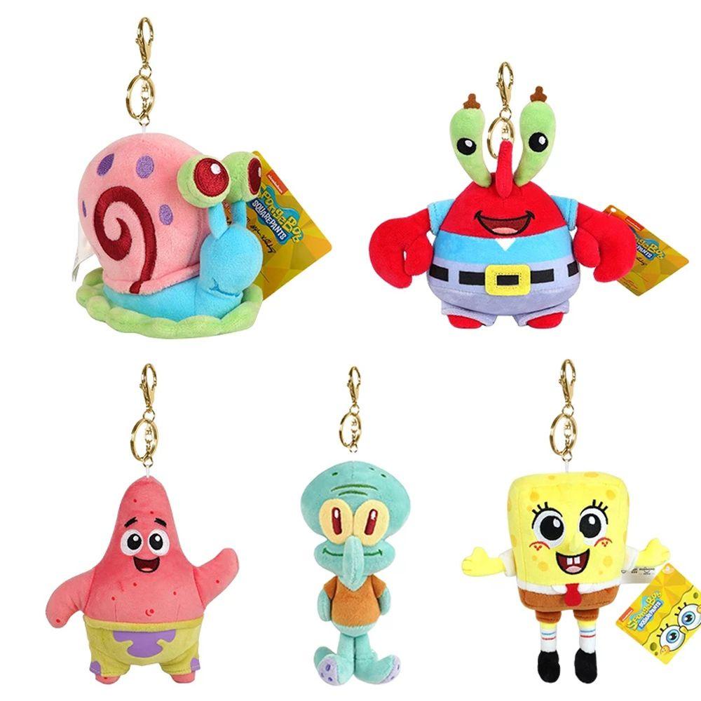 Móc Khóa Hình Spongebob Nhồi Bông Dễ Thương