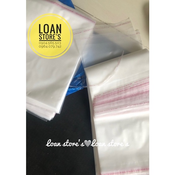 1KG TÚI TRONG HD MỜ BĂNG KEO DÁN MIỆNG DÍNH —HÀNG CÓ SẴN