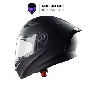 [NHẬP KHẨU] MŨ BẢO HIỂM FULLFACE 1 KÍNH YOHE 978 PLUS ĐEN NHÁM