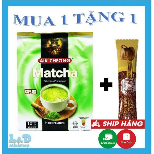 [hàng chính hãng]Trà Sữa Teh Tarik AIK MATCHA Malayisa