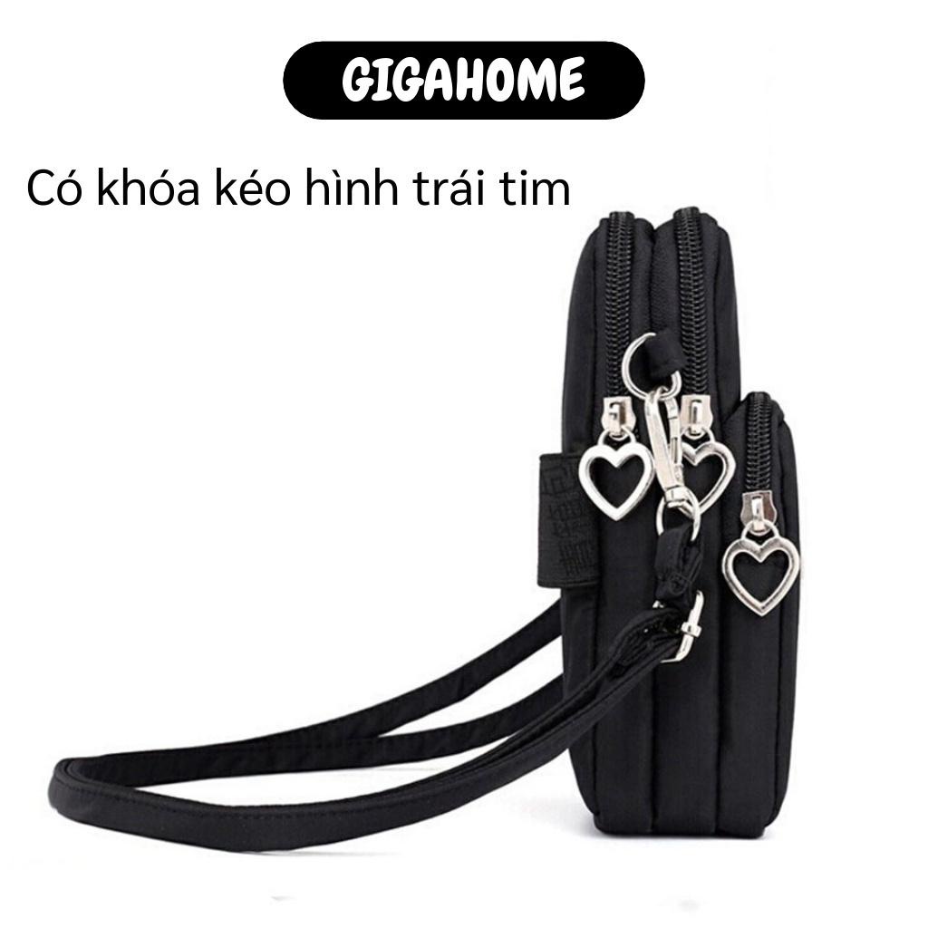 Túi đựng điện thoại   GIÁ VỐN   Túi đựng điện thoại đeo chéo có 4 ngăn, tiện lợi cho bạn mỗi khi ra ngoài 7837